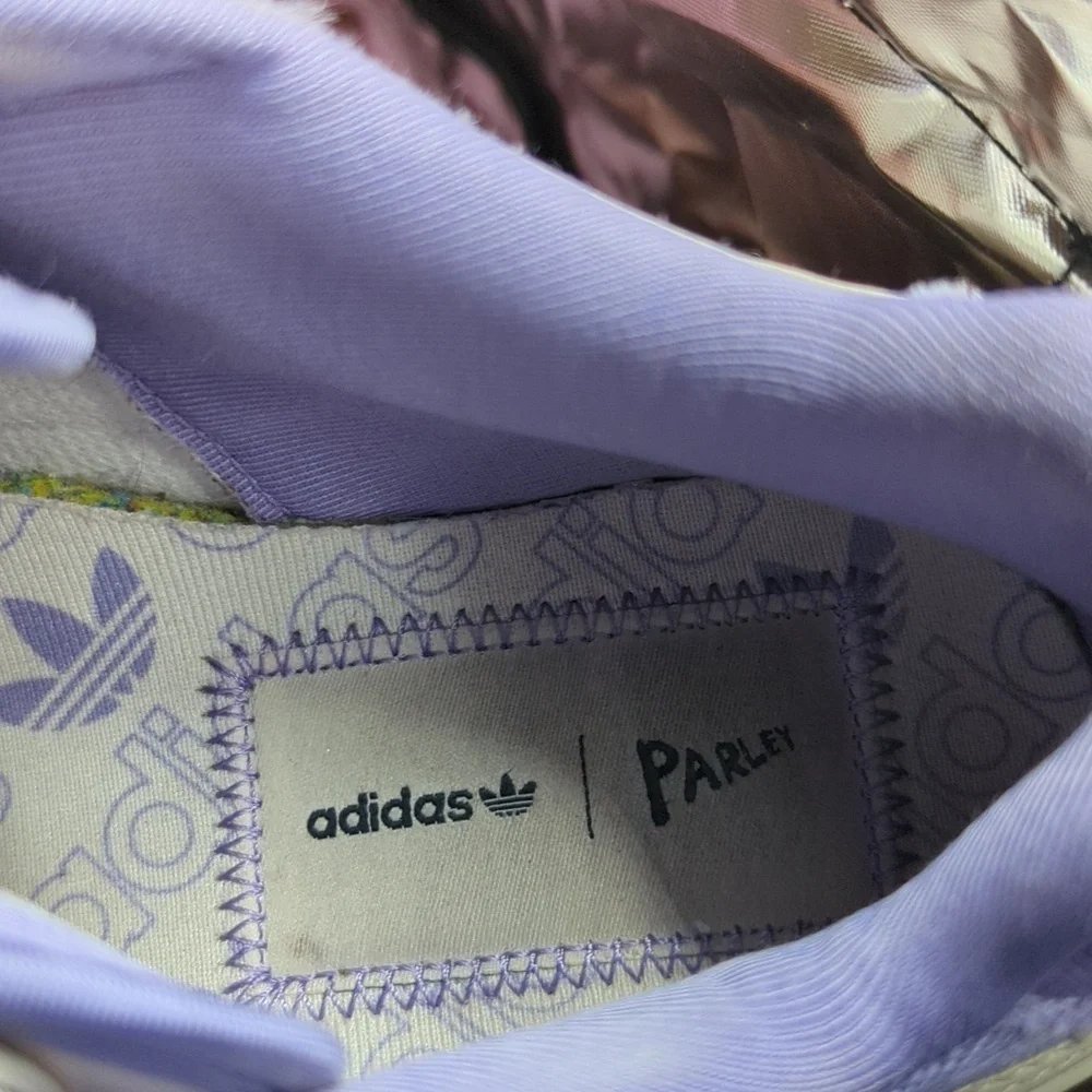 Women's Adidas Parley Forum Bold White & Purple - GX4617